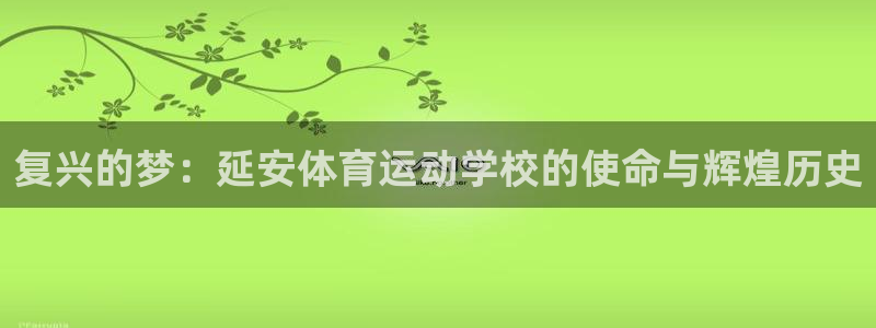 J9官网下载招商电话号码查询：复兴的梦：延安体育运动