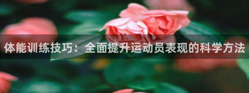 J9官网下载招商电话号码：体能训练技巧：全面提升运动员表现的