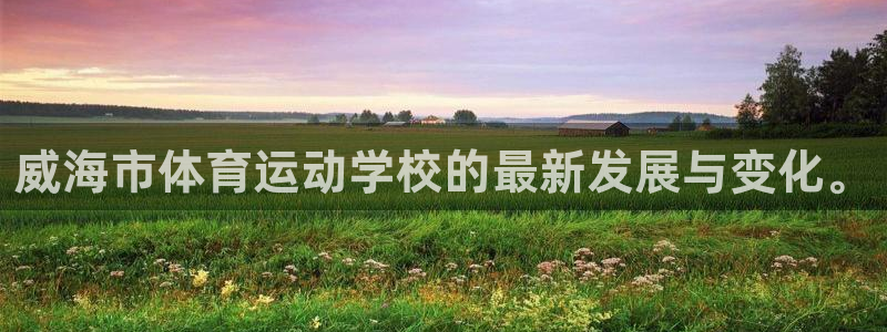 J9官方正版app娱乐首页网站大全：威海市体育运动学校的最新